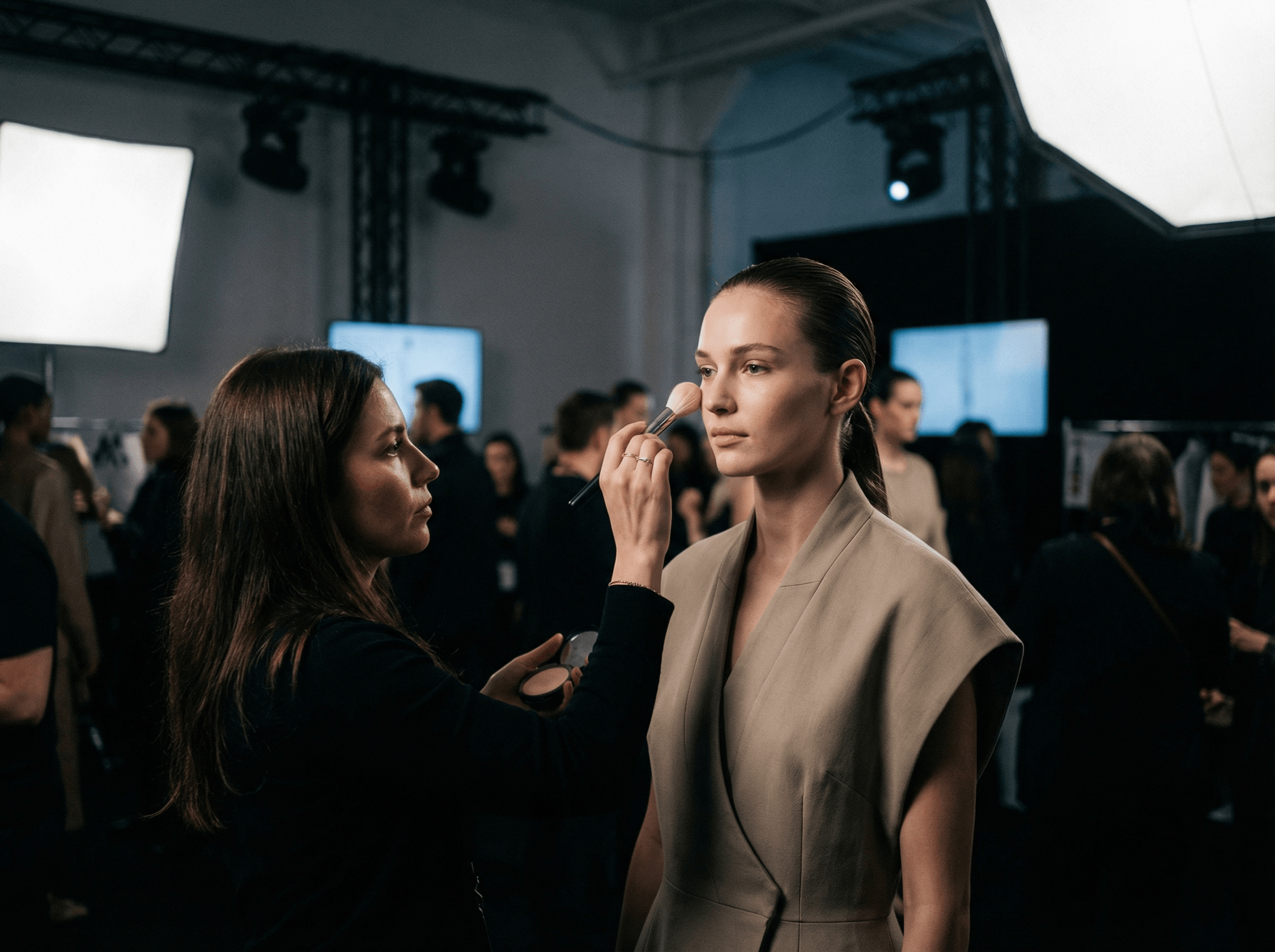 Animação de maquilhagem para eventos públicos